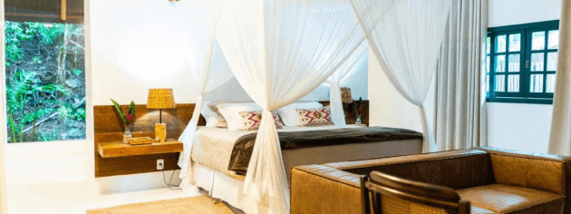 Foto do Quarto da Fazenda Shanti