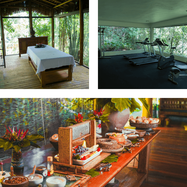 Foto das comodidades da Fazenda Shanti